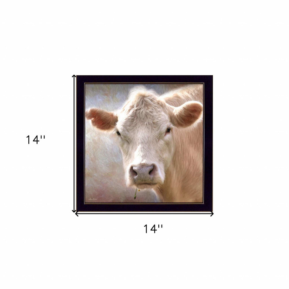 Up Close on the Farm Black Framed Print Wall Art - Homeroots - Flyclothing LLC