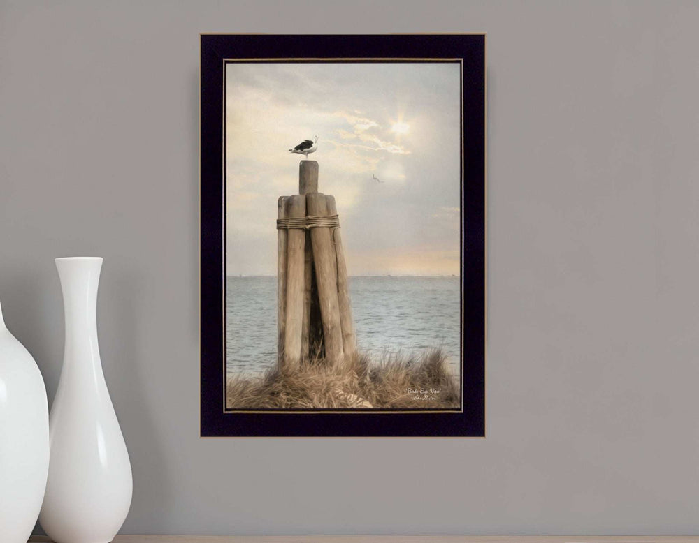 Birds Eye View 1 Black Framed Print Wall Art - Homeroots - Flyclothing LLC