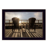 Front Row Seats 2 Black Framed Print Wall Art - Homeroots - Flyclothing LLC