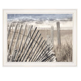 On The Coastline 1 White Framed Print Wall Art - Homeroots - Flyclothing LLC