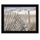 On The Coastline 2 Black Framed Print Wall Art - Homeroots - Flyclothing LLC