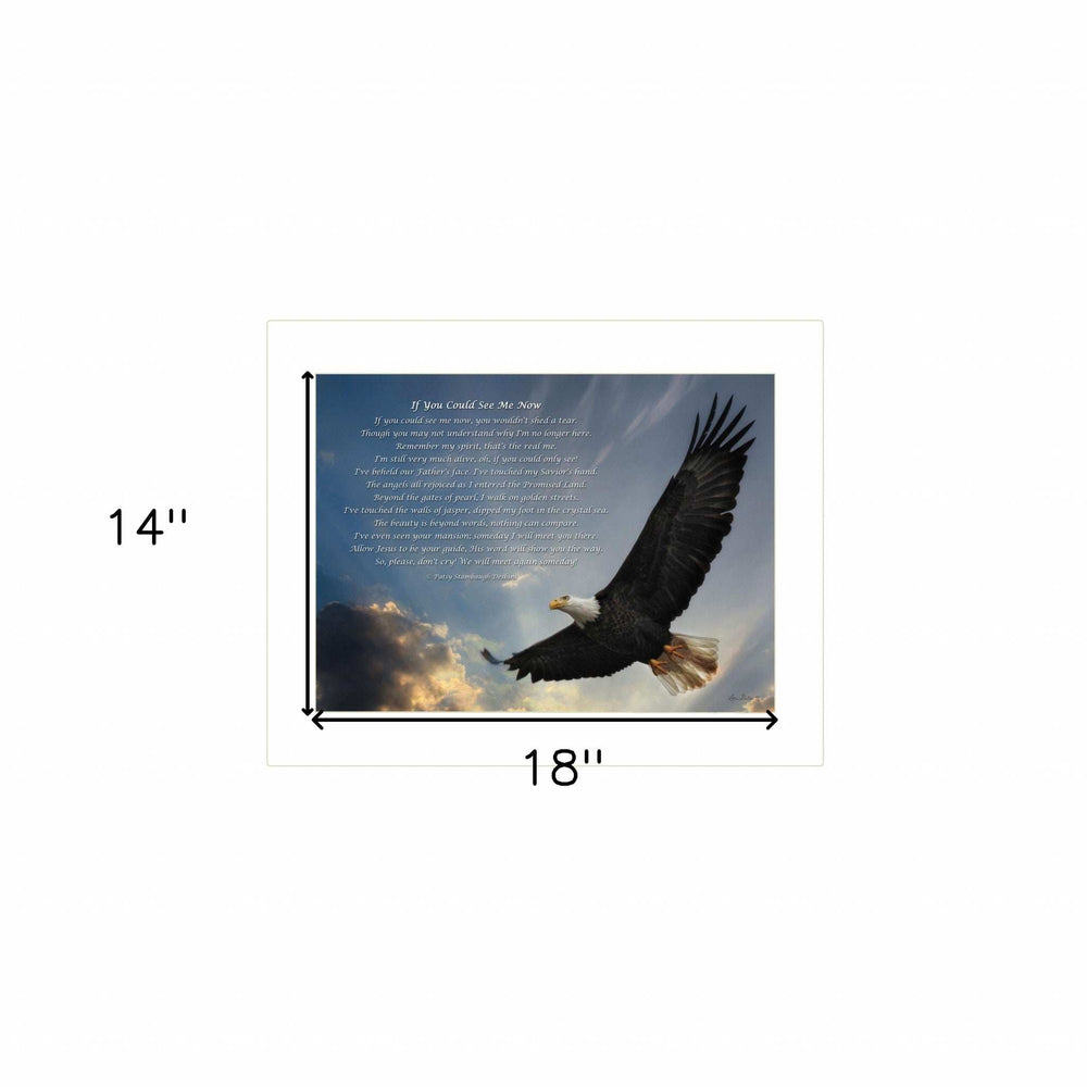 If You Could See Me Now 2 White Framed Print Wall Art - Homeroots - Flyclothing LLC