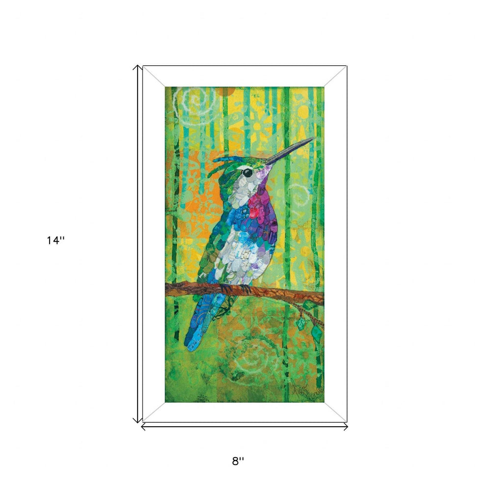 Plovercrest White Framed Print Wall Art - Homeroots - Flyclothing LLC