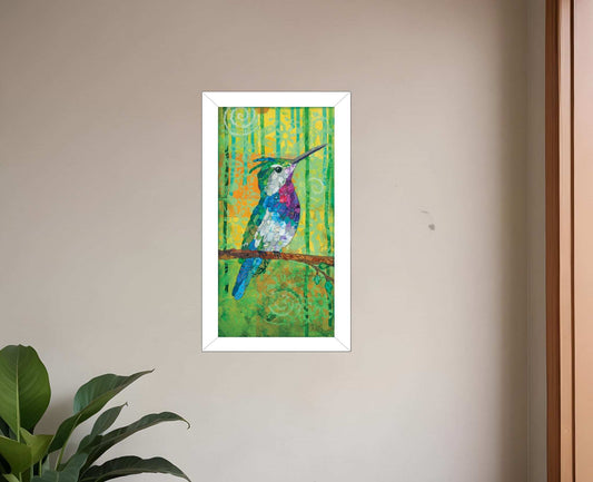 Plovercrest White Framed Print Wall Art - Homeroots - Flyclothing LLC