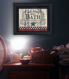 Hot Bath 10 Black Framed Print Bathroom Wall Art - Homeroots - Flyclothing LLC