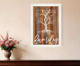 Family Roots 1 White Framed Print Wall Art - Homeroots - Flyclothing LLC