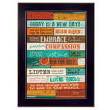 A New Day 1 Black Framed Print Wall Art - Homeroots - Flyclothing LLC