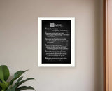 Believe 1 White Framed Print Wall Art - Homeroots - Flyclothing LLC