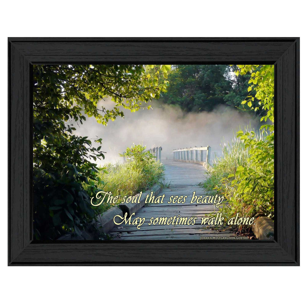 Beauty 1 Black Framed Print Wall Art - Homeroots - Flyclothing LLC