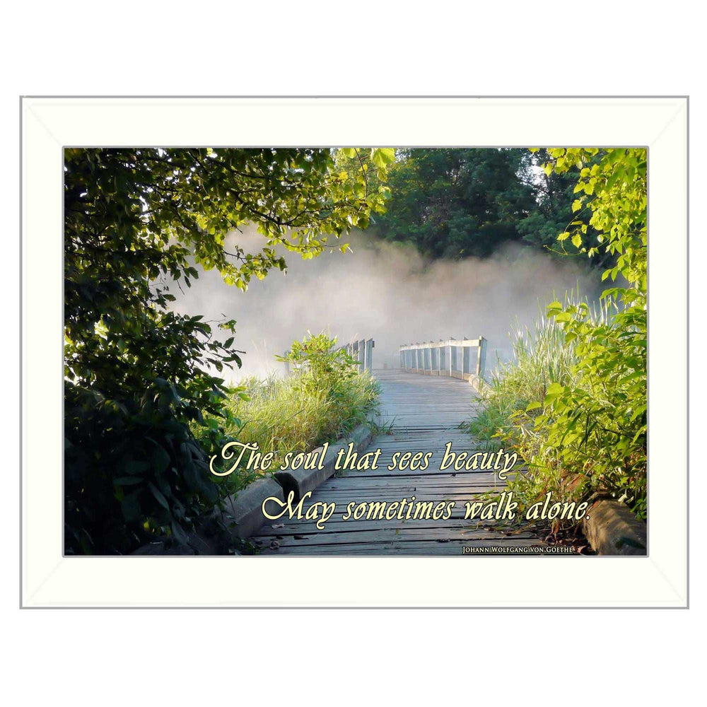 Beauty 2 White Framed Print Wall Art - Homeroots - Flyclothing LLC