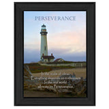 Perseverance 1 Black Framed Print Wall Art - Homeroots - Flyclothing LLC
