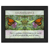 Significance 1 Black Framed Print Wall Art - Homeroots - Flyclothing LLC
