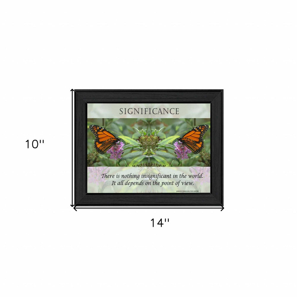 Significance 1 Black Framed Print Wall Art - Homeroots - Flyclothing LLC