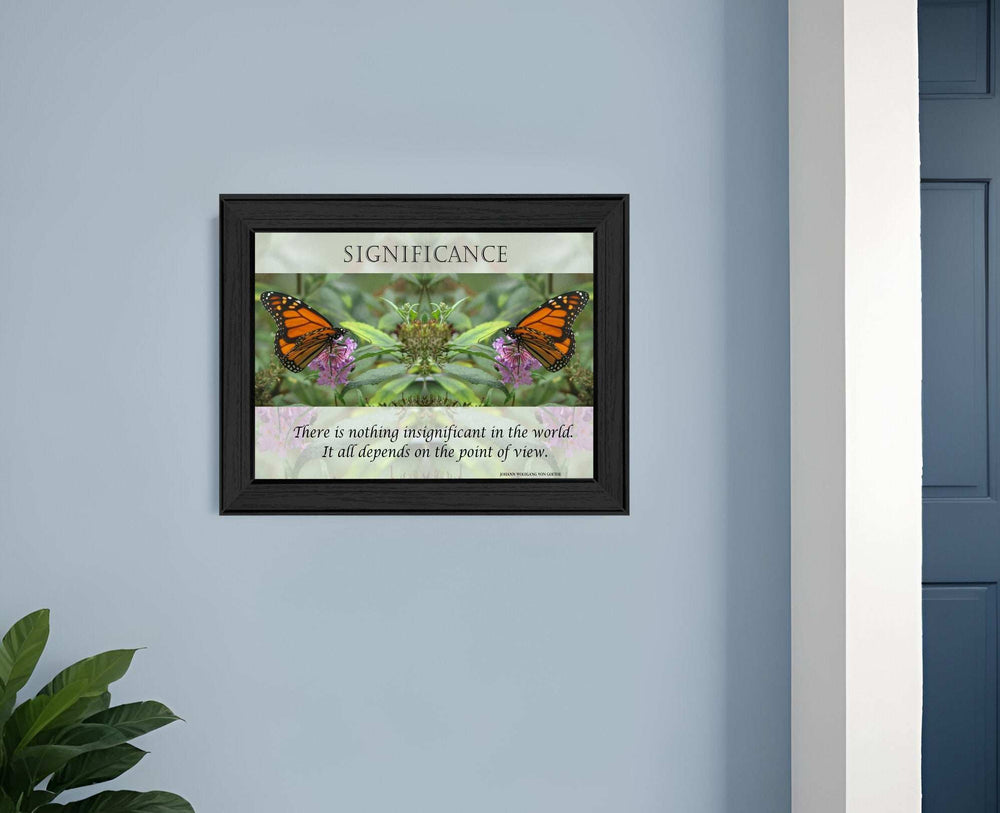 Significance 1 Black Framed Print Wall Art - Homeroots - Flyclothing LLC