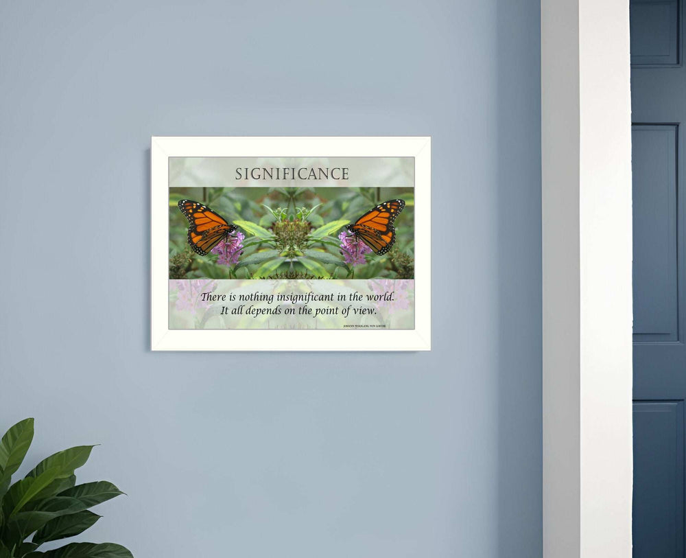 Significance 2 White Framed Print Wall Art - Homeroots - Flyclothing LLC