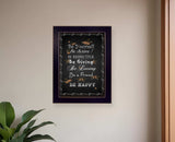 Be Yourself 1 Black Framed Print Wall Art - Homeroots - Flyclothing LLC