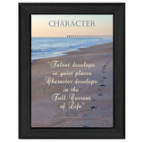 Character 1 Black Framed Print Wall Art - Homeroots - Flyclothing LLC