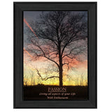 Passion 1 Black Framed Print Wall Art - Homeroots - Flyclothing LLC