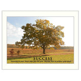 Success 2 White Framed Print Wall Art - Homeroots - Flyclothing LLC