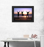 Teamwork Black Framed Print Wall Art - Homeroots - Flyclothing LLC
