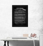 In the Classroom Black Framed Print Wall Art - Homeroots - Flyclothing LLC