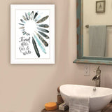 Travel Often Far and Wide 1 White Framed Print Wall Art - Homeroots - Flyclothing LLC