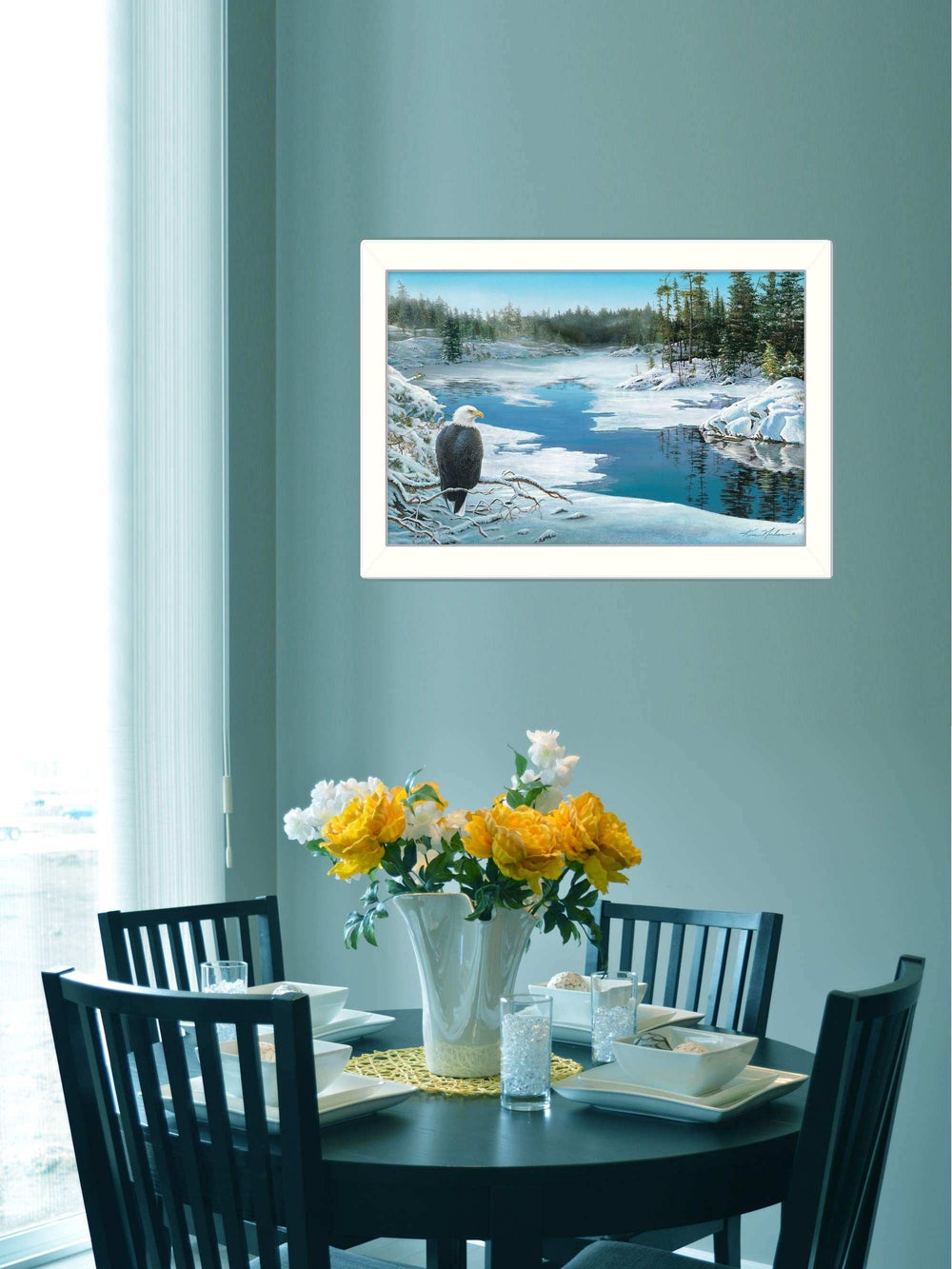 The Lookout 2 White Framed Print Wall Art - Homeroots - Flyclothing LLC