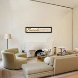 Friend a Gather Here 1 Black Framed Print Wall Art - Homeroots - Flyclothing LLC