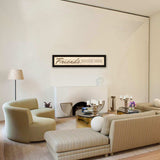 Friend a Gather Here 2 Black Framed Print Wall Art - Homeroots - Flyclothing LLC