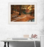 I Will Give You Rest 1 White Framed Print Wall Art - Homeroots - Flyclothing LLC