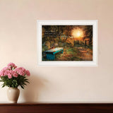 Show Me the Path 1 White Framed Print Wall Art - Homeroots - Flyclothing LLC