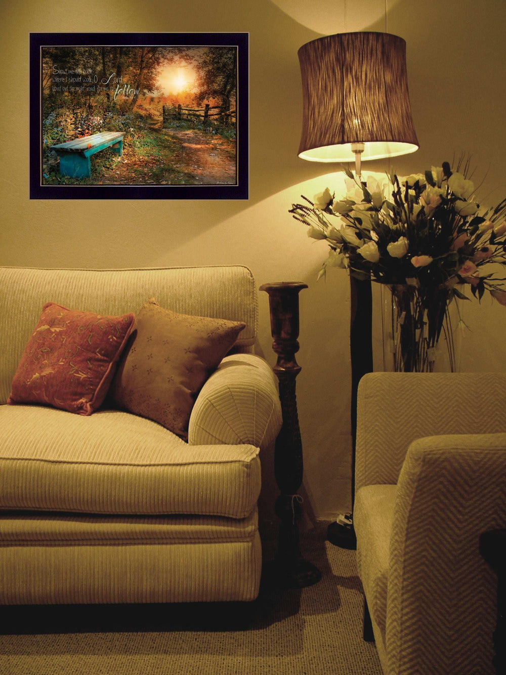 Show Me the Path 2 Black Framed Print Wall Art - Homeroots - Flyclothing LLC