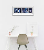Ocean 1 White Framed Print Wall Art - Homeroots - Flyclothing LLC