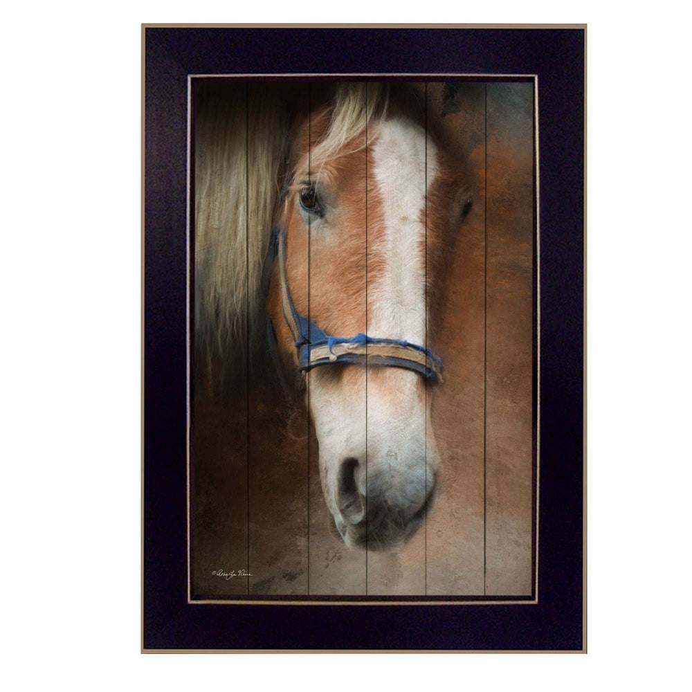 Blaze Black Framed Print Wall Art - Homeroots - Flyclothing LLC