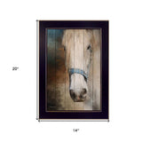 Old Gray Mare Black Framed Print Wall Art - Homeroots - Flyclothing LLC