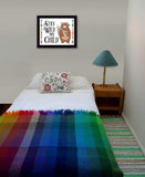 Stay Wild My Child 1 Black Framed Print Wall Art - Homeroots - Flyclothing LLC