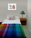 Stay Wild My Child 2 White Framed Print Wall Art - Homeroots - Flyclothing LLC