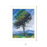 Catching Light as Time Passes 1 White Framed Print Wall Art - Homeroots - Flyclothing LLC