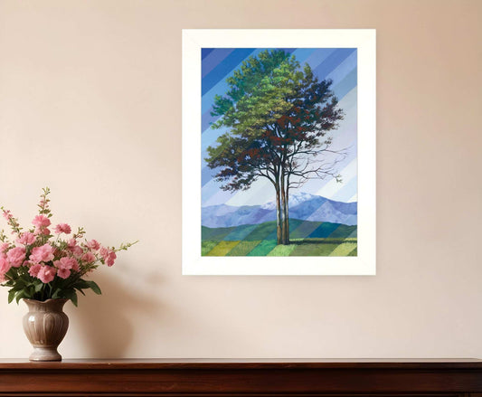 Catching Light as Time Passes 1 White Framed Print Wall Art - Homeroots - Flyclothing LLC