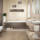 Set Of Three COUNTRY BATH White Framed Print Bathroom Wall Art - Homeroots - Flyclothing LLC