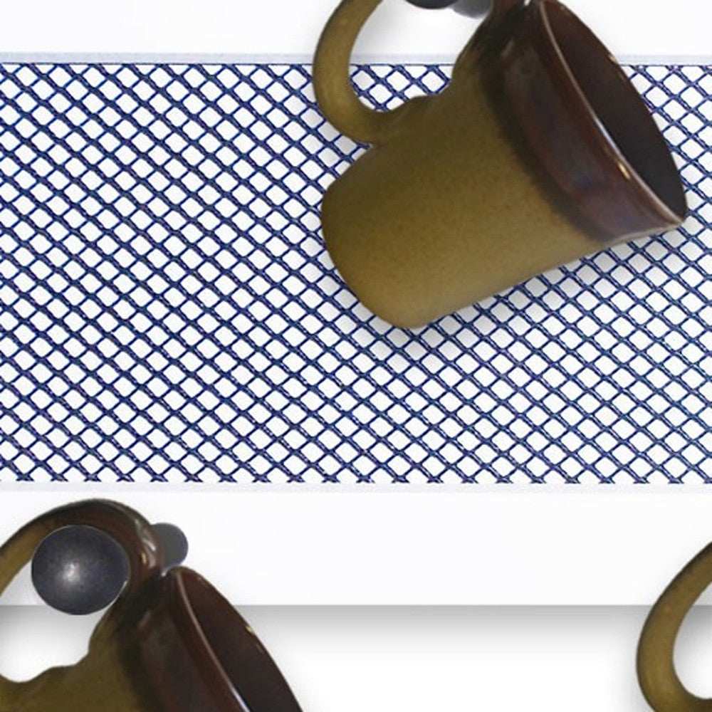 Set Of Two The Kitchen with Seven Peg Mug Rack White Framed Print Kitchen Wall Art - Homeroots - Flyclothing LLC