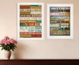 Set Of Two Today Is White Framed Print Wall Art - Homeroots - Flyclothing LLC