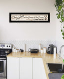 Kitchen Is The Heart of The Home 7 Black Framed Print Kitchen Wall Art - Homeroots - Flyclothing LLC