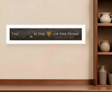 Kitchen is the Heart of the Home 11 White Framed Print Kitchen Wall Art - Homeroots - Flyclothing LLC