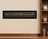 Kitchen is the Heart of the Home 12 Black Framed Print Kitchen Wall Art - Homeroots - Flyclothing LLC