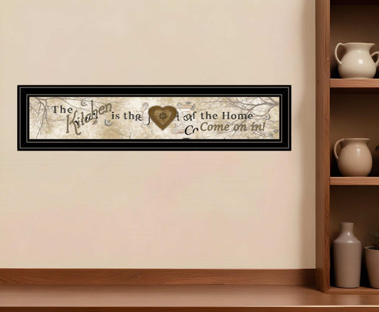 Vintage Kitchen 2 Black Framed Print Kitchen Wall Art - Homeroots - Flyclothing LLC