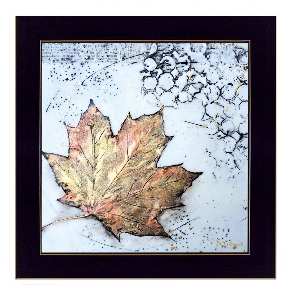 Channeling Fall 1 Black Framed Print Wall Art - Homeroots - Flyclothing LLC
