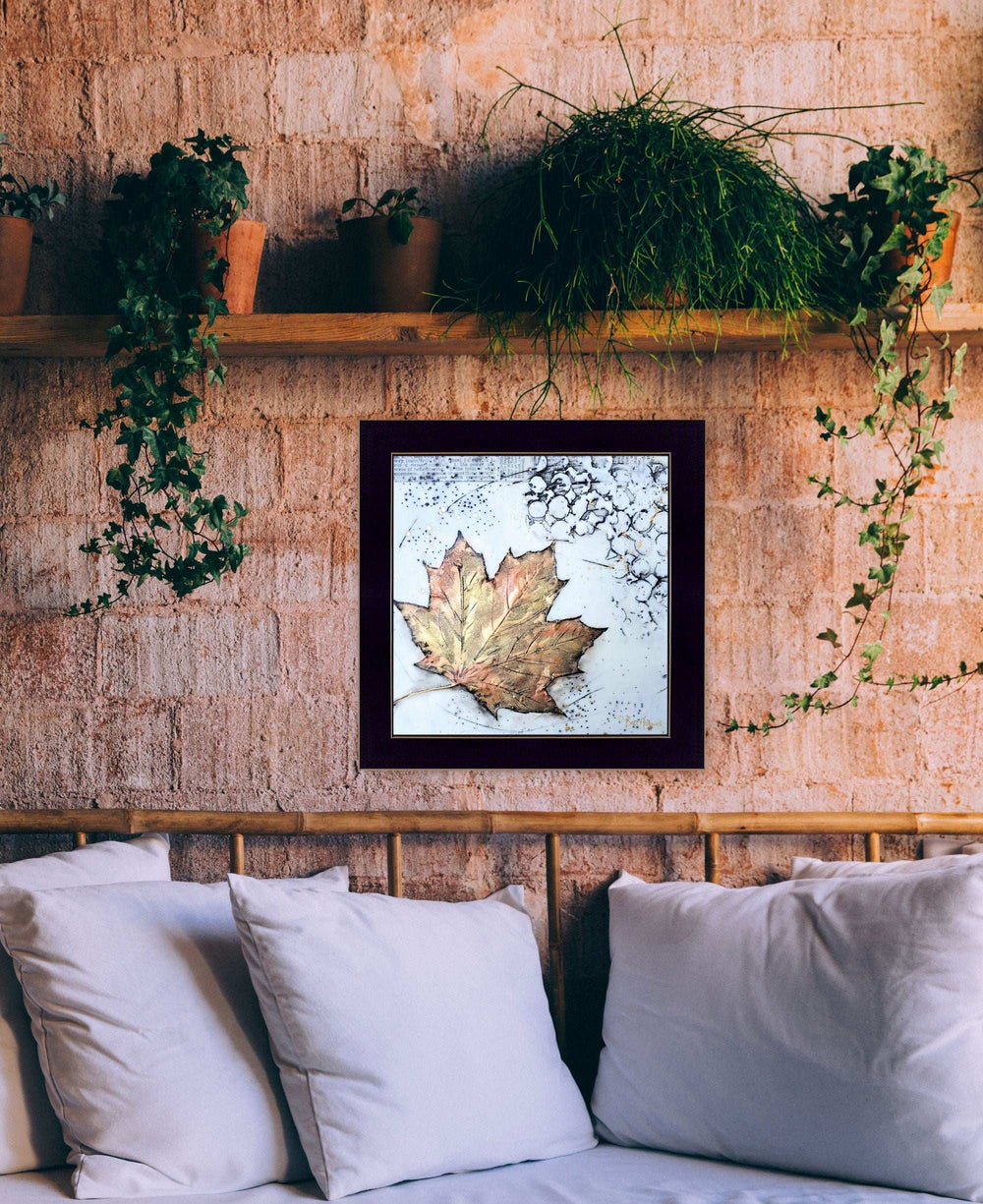 Channeling Fall 1 Black Framed Print Wall Art - Homeroots - Flyclothing LLC