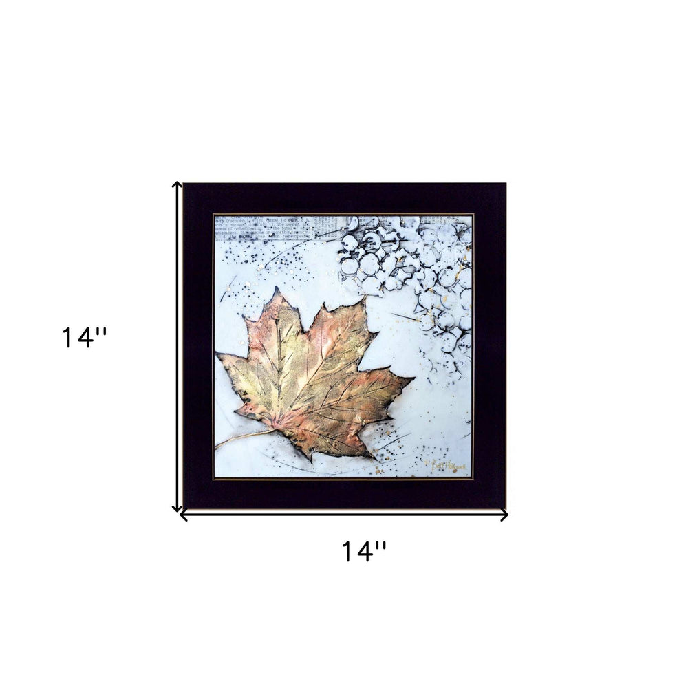 Channeling Fall 1 Black Framed Print Wall Art - Homeroots - Flyclothing LLC