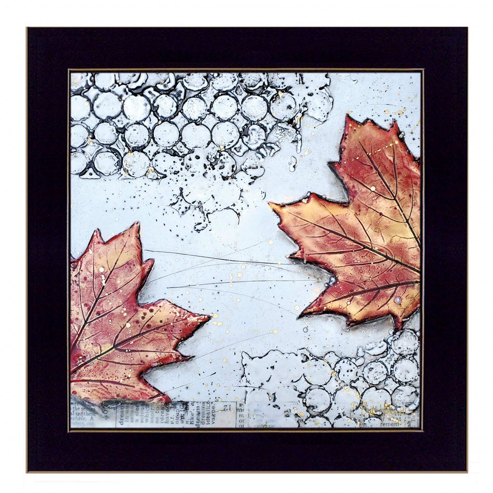 Channeling Fall 3 Black Framed Print Wall Art - Homeroots - Flyclothing LLC